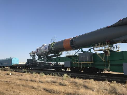 We are looking for transportation of Soyuz spaceship on Baikonur