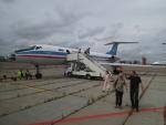 Plane  from Moscow to Baikonur
