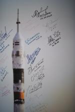 Cosmonauts' autographs