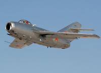 Flight in MiG-15