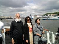 boat trip in Moscow
