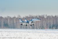 MiG-29 over the runway